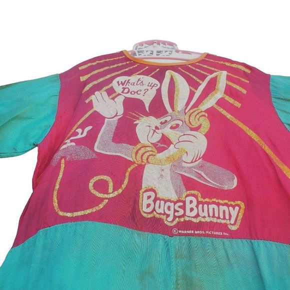 Vintage Bugs Bunny Child Halloween Costume 2T 4T 50s 60s Red Green - Picture 6 of 13
